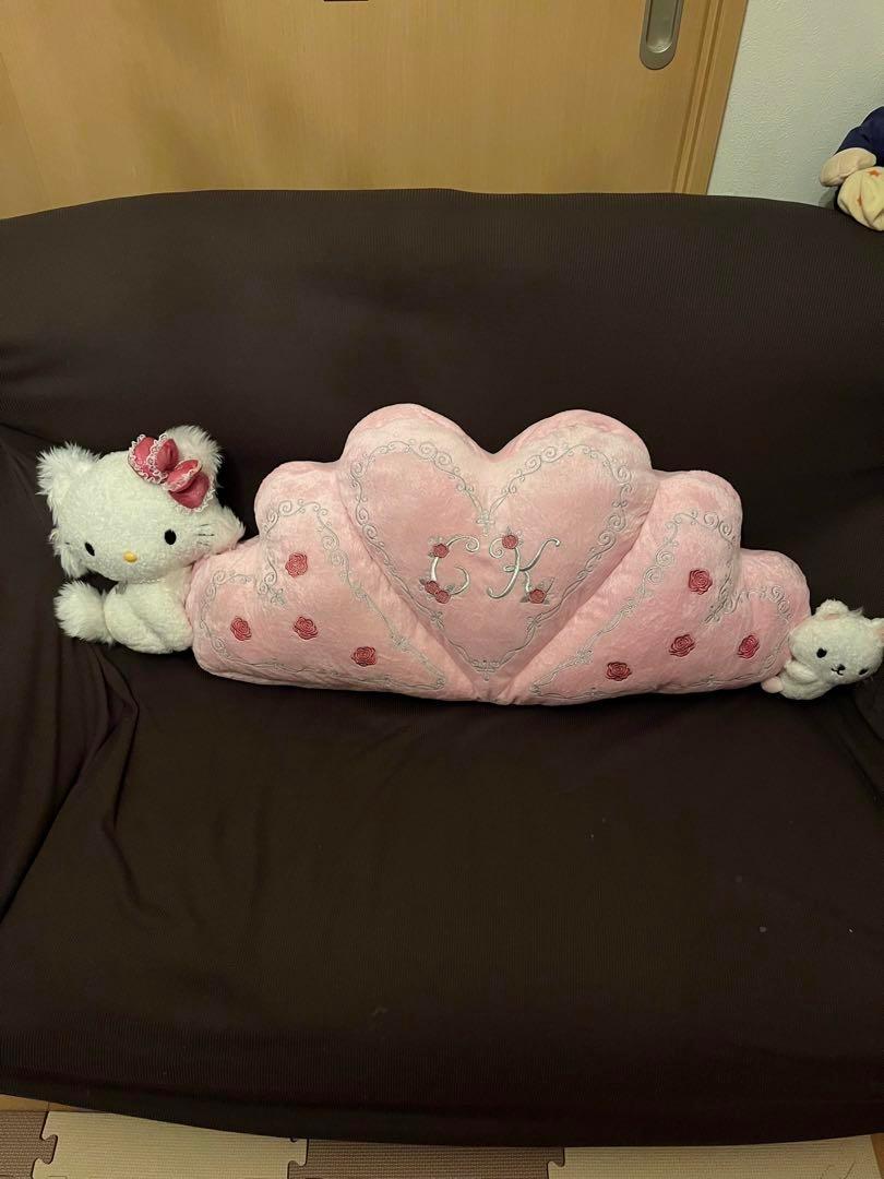 チャーミーキティ　シュガー　クッション　ぬいぐるみ　ベッド　タグ付き