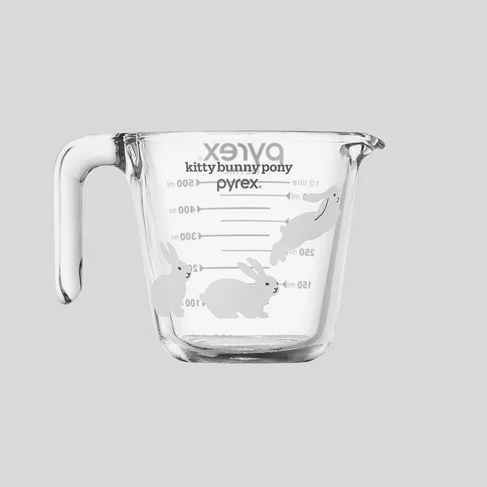 KBP X Pyrex 바운싱 버니즈 계량컵 (500ml)