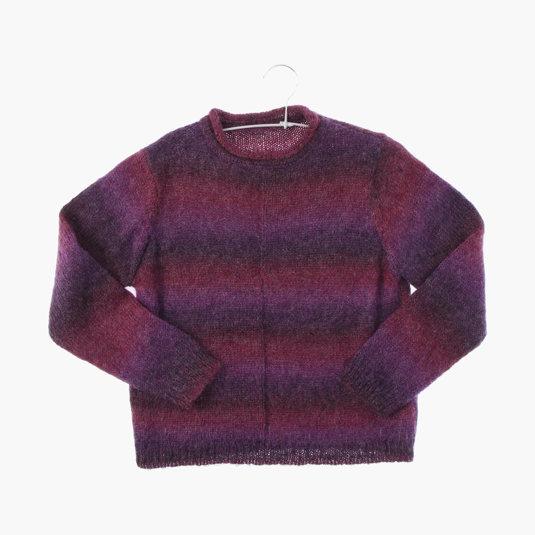 울 라운드 베이직 니트/스웨터 여자 M