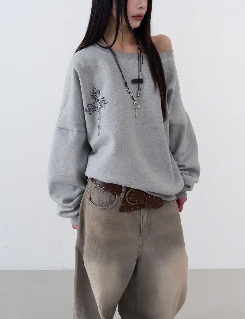 saint cross off shoulder mtm