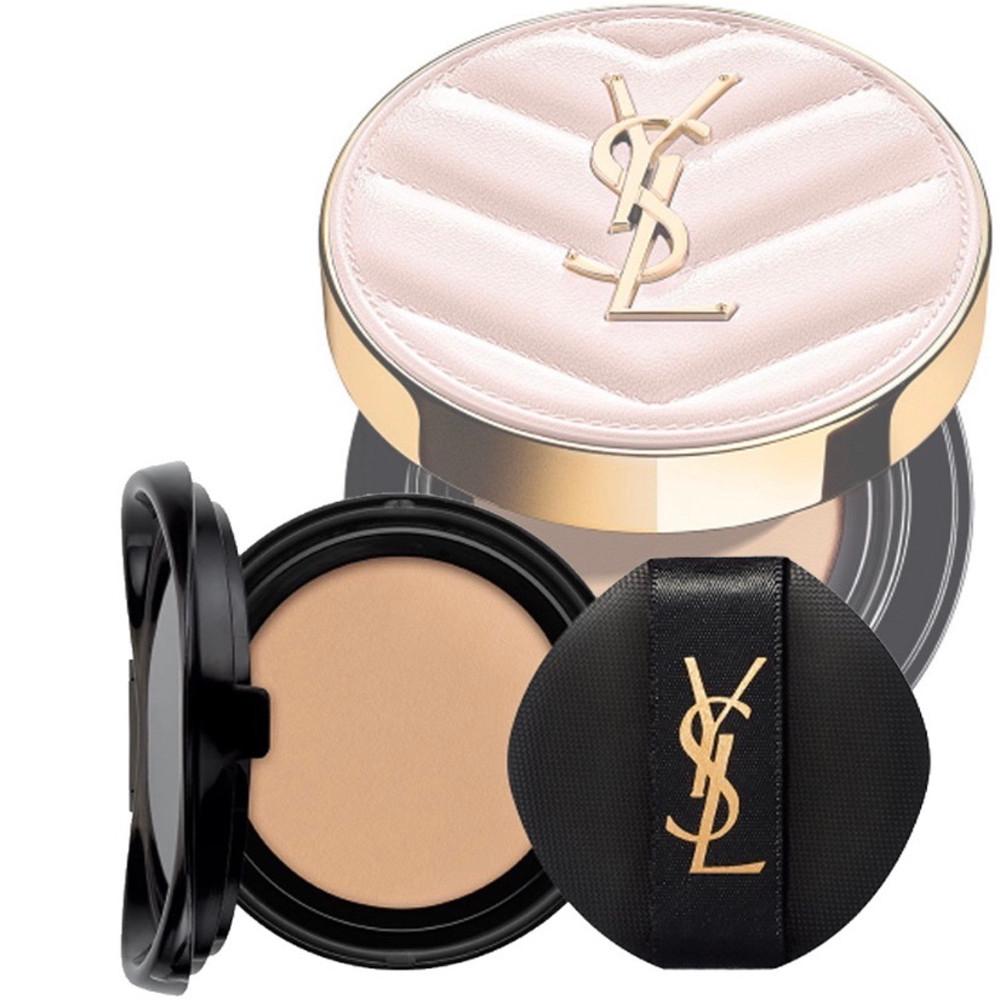 입생로랑 핑크 메쉬 쿠션 팩트 파운데이션 리필 BR10