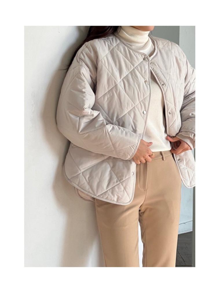 [당일/쿠폰] Moani 모아니 더블린 자켓 누빔 퀼팅 패딩 (2colors) 블랙 당일발송