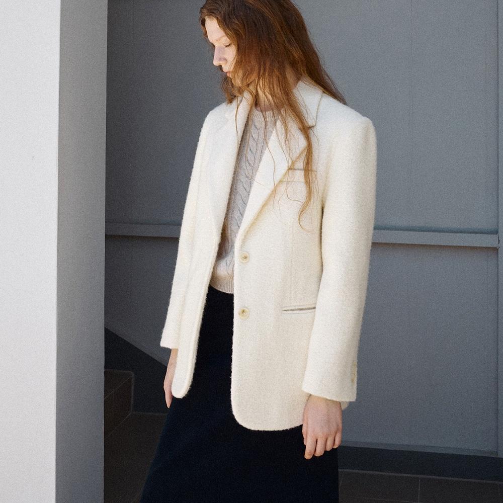 Monte Boucle Jacket (Lemon Cream)