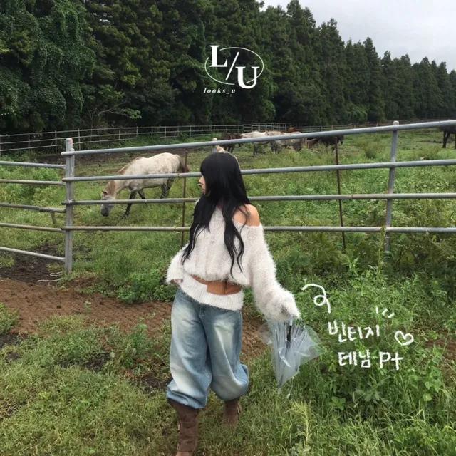 [핏,워싱보장🤎/빈티지,심플베이직,유니크 무드] 데님 와이드 청 팬츠