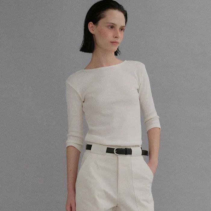 Classic leather belt_black