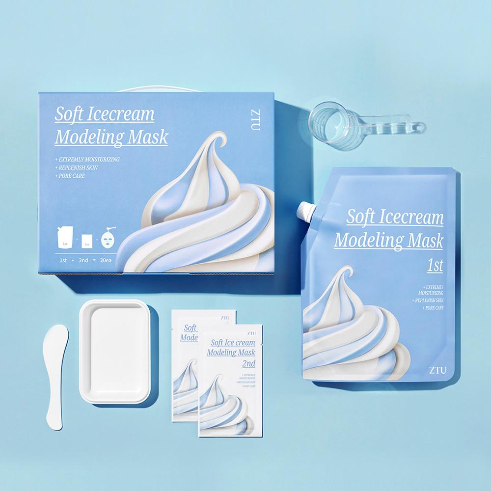 ZTU 소프트 아이스크림 쿨링 모델링팩 고무팩 1100g