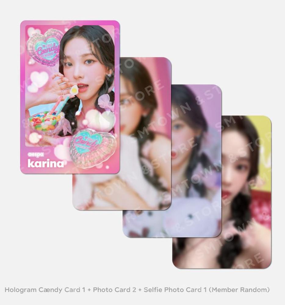 에스파 오캔디 카드팩 트레카 트레이딩 카드 AESPA random oh caendy card pack
