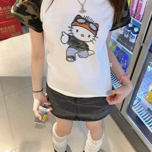 y2k🖤카고 키티 t