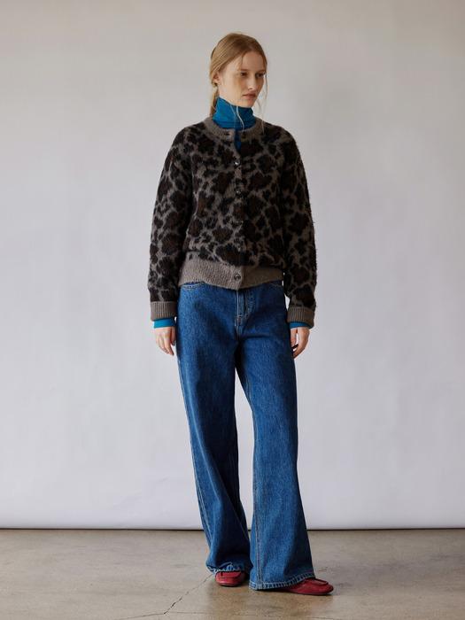 [꼬민지,노유진PICK]F/W Paul Semi Wide Fit Washing Denim Pants - BLUE