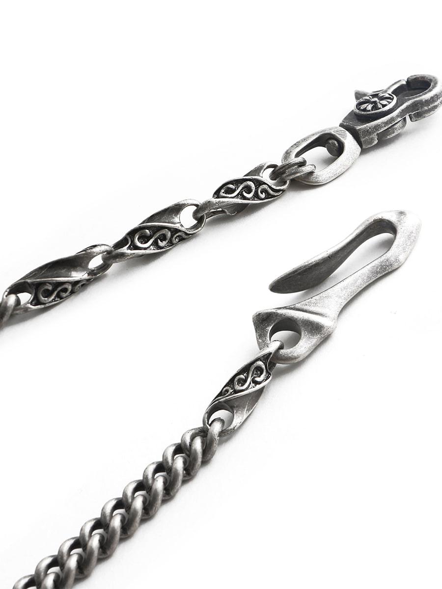 SVC-515 엔틱실버 후크 패션바지체인