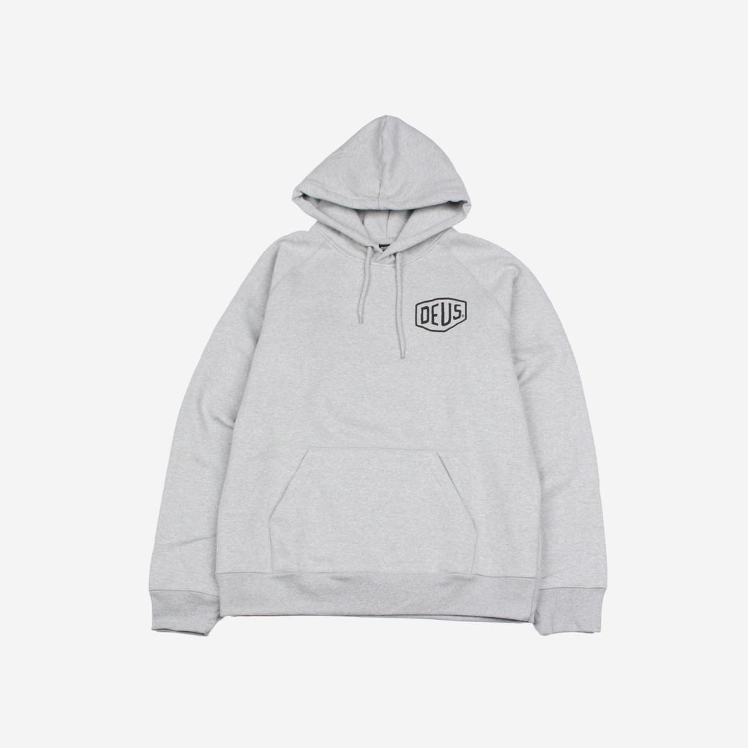 Deus Ex Machina Seoul Address Hoodie Grey Marle