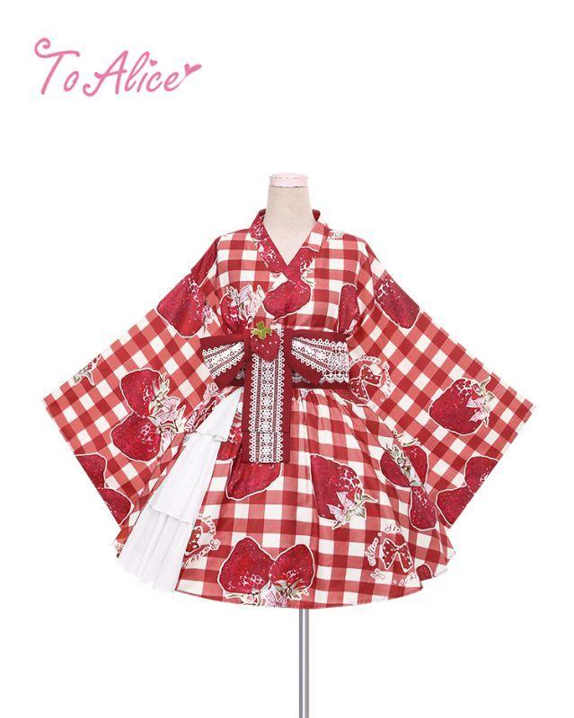 【ToAlice】C5130いちご姫浴衣セット