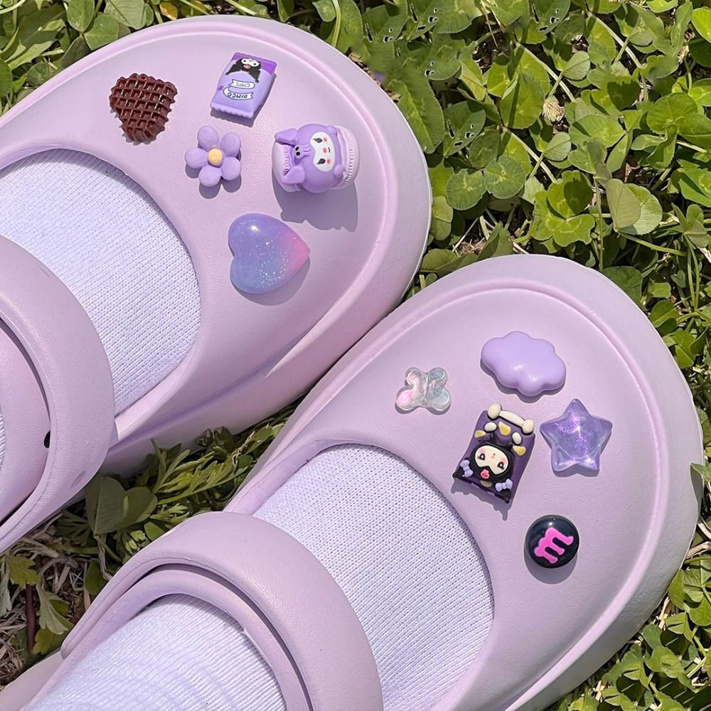 크록스 산리오 마이멜로디 포차코 시나모롤 LED 지비츠 세트