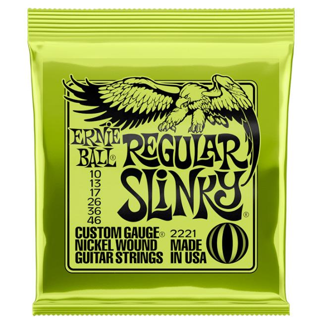 Ernie Ball - Nickel Wound Regular Slinky Electric / 어니볼 일렉기타 스트링 010-046 (P02221)