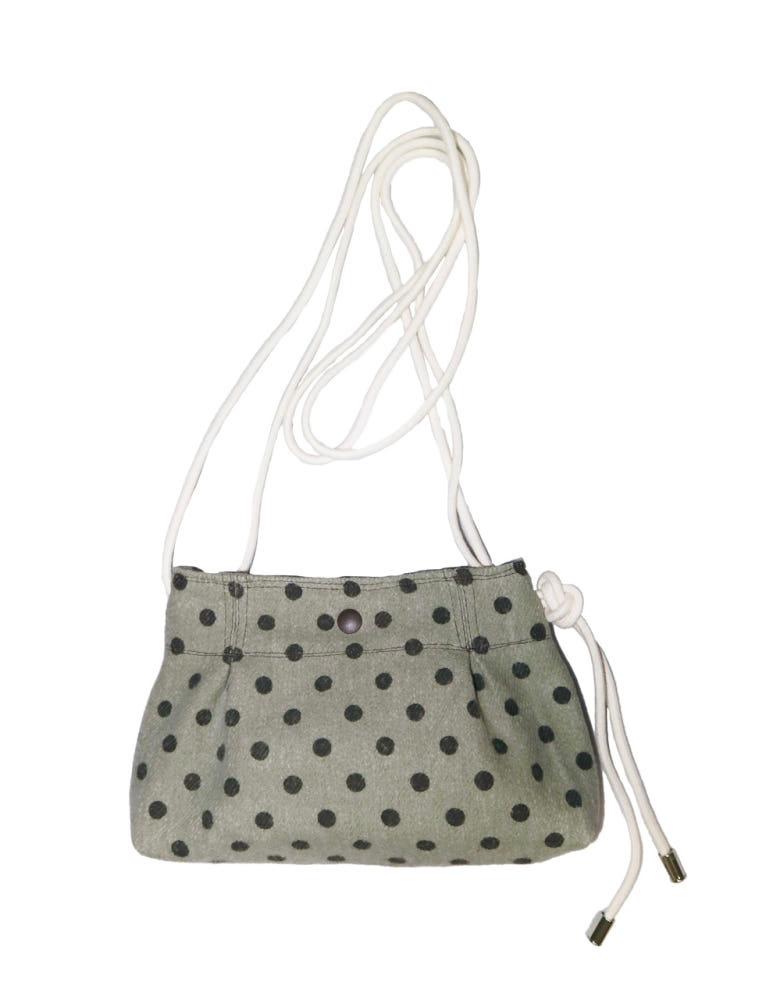 [y0bag] 핸드메이드 크로스백 - mint dot