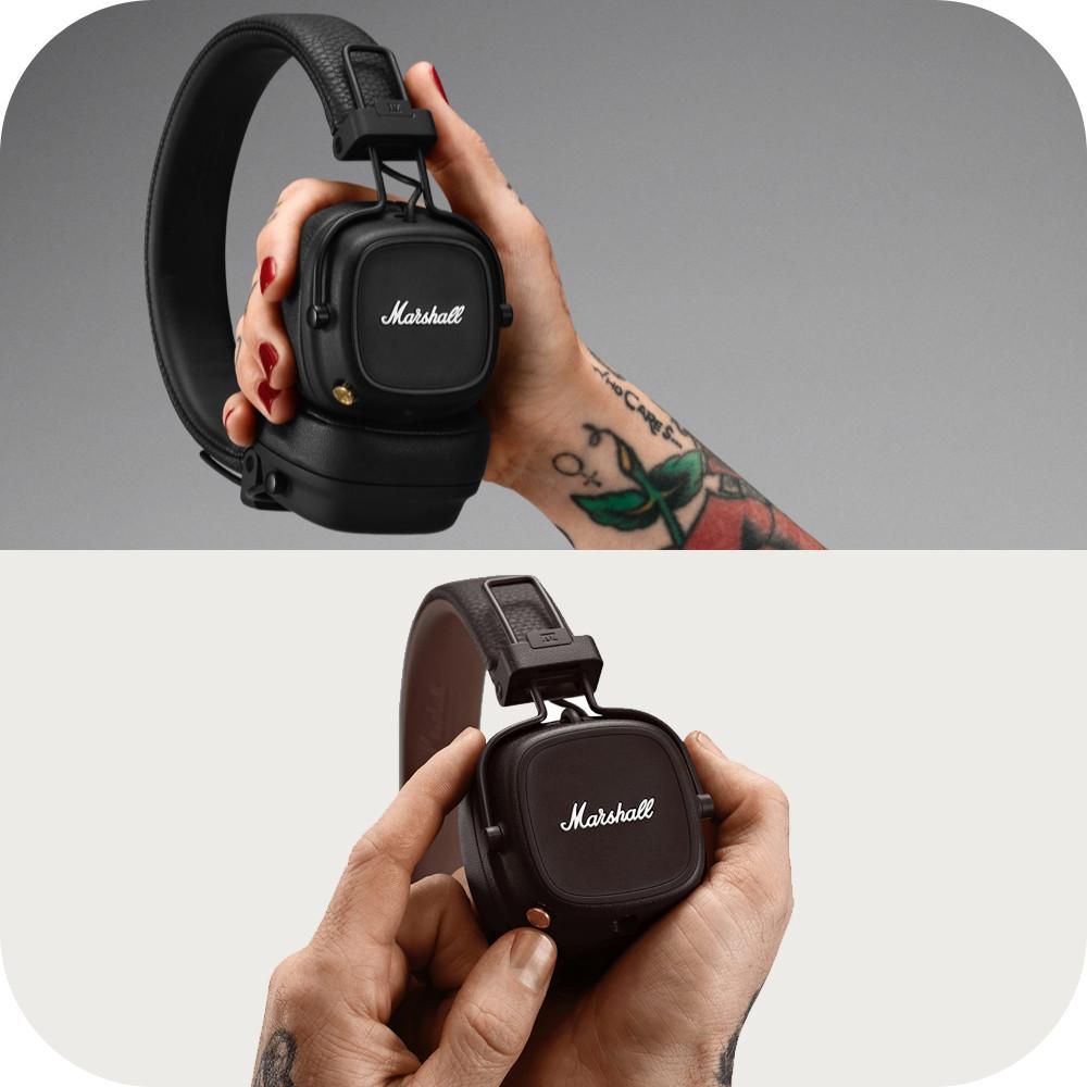 마샬 메이저4 무선 블루투스 헤드폰 무선헤드셋 Major IV 블랙 미국/유럽발송 정품