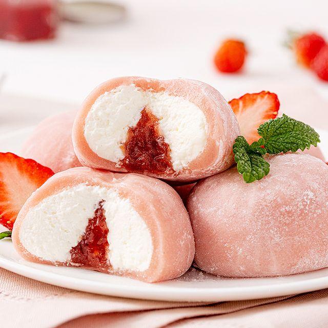 필링이 두 개라 맛도 두 배! 쿠캣 쏙 찹쌀떡 5종(딸기/복숭아/망고/티라미수/초코) X 2팩