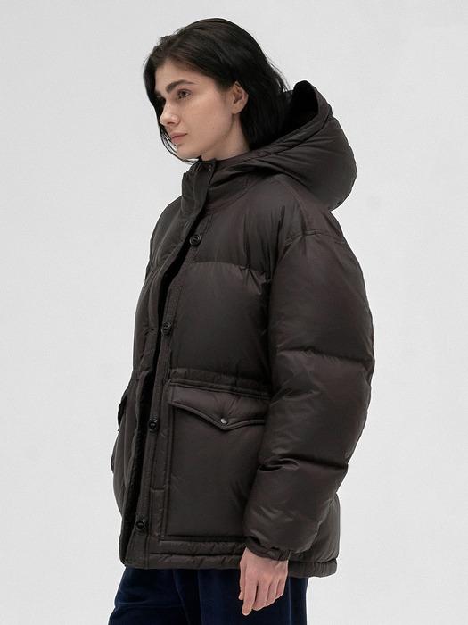 Mountain classic down parka (Espresso)