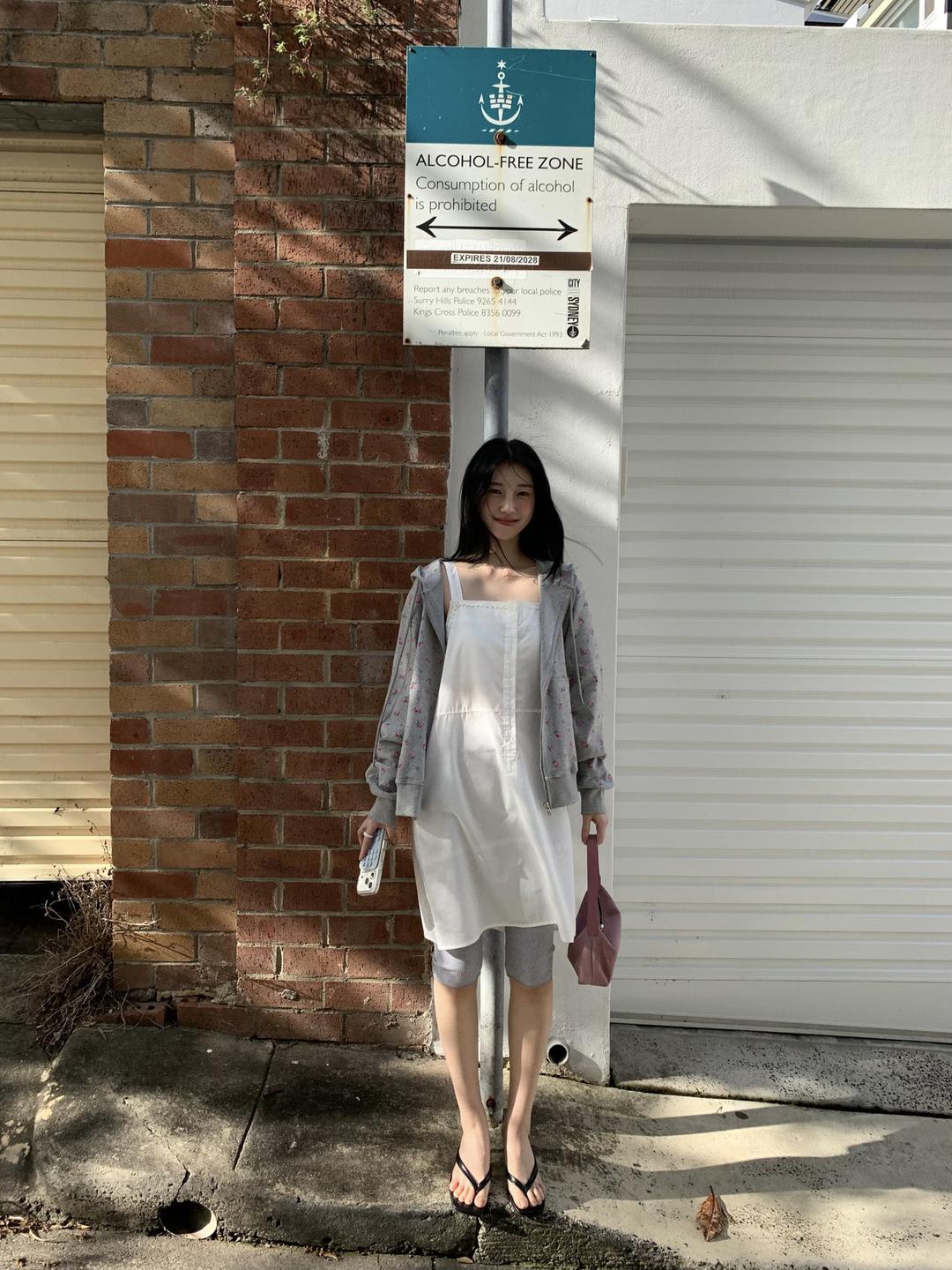 프릴리 DK. Casual Ribbed Biker Pants