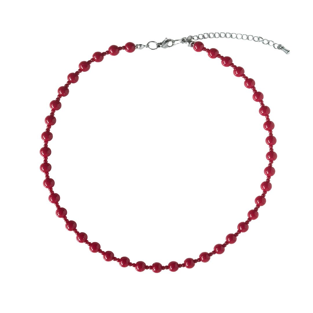 덴시티즈 DOUBLE CHERRY NECKLACE 더블 체리 목걸이 LG