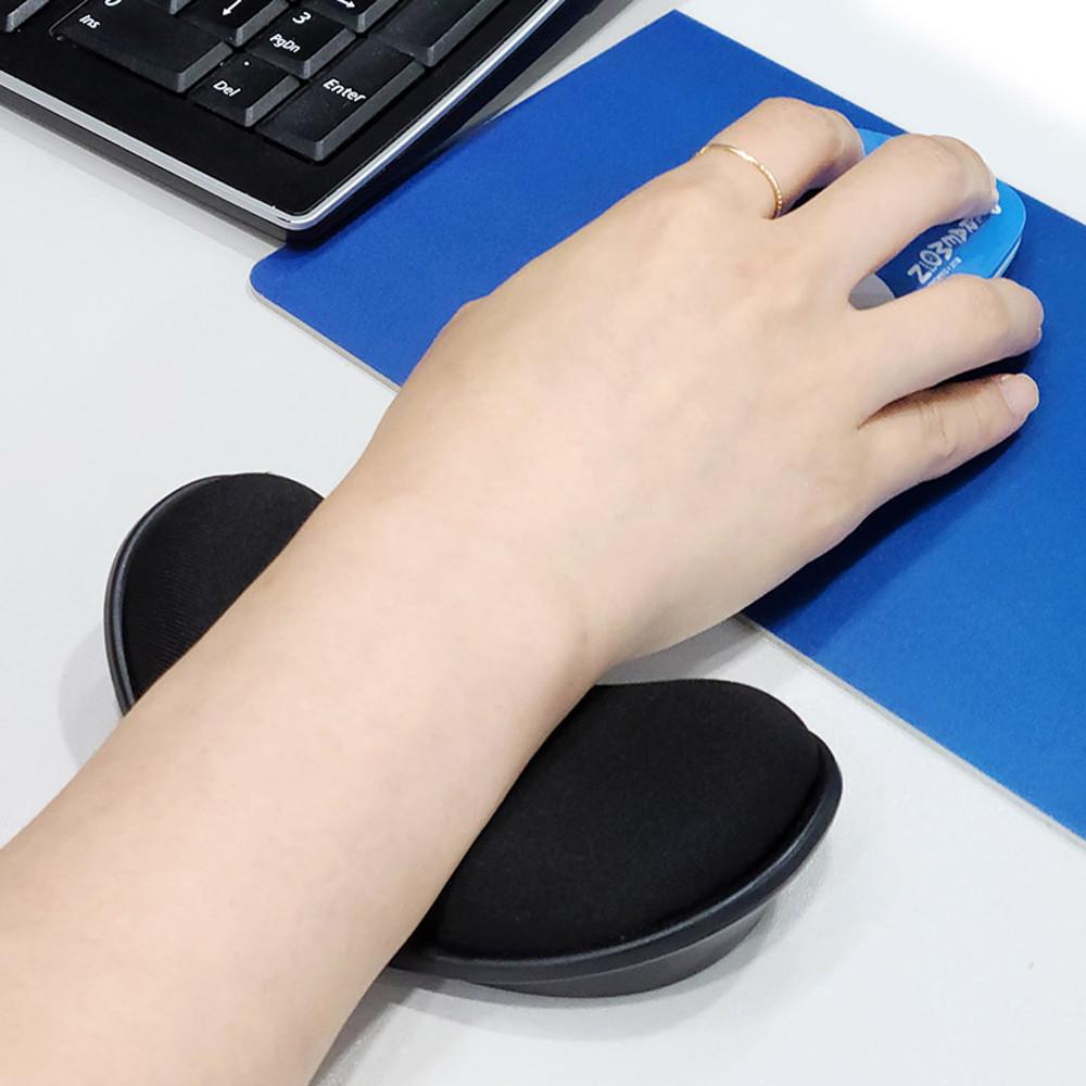 모락 모쿠 마우스 손목 받침대 보호대 쿠션 지지대 메모리폼 미니 팜레스트 MR-OF-AR02