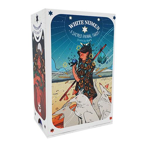 화이트 누멘: 신성한 동물 타로카드