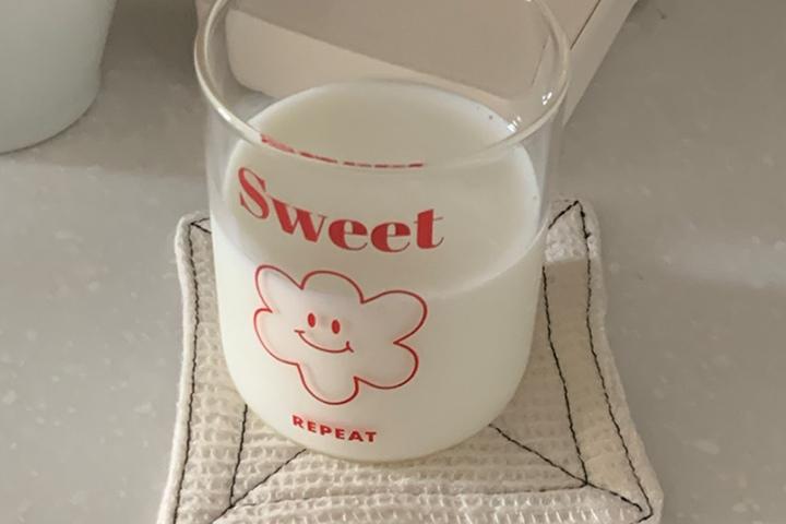 패브릭 티코스터 컵받침 홈카페 사각 티코스트