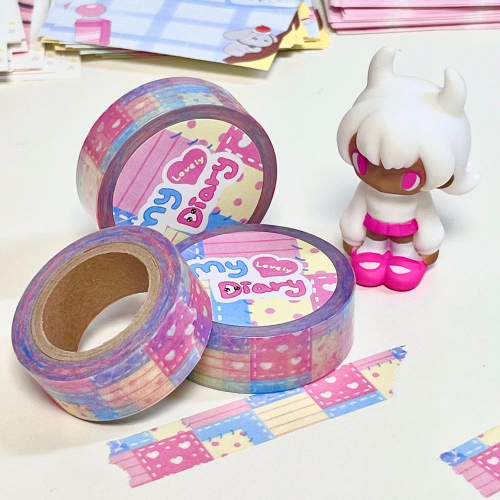 그렁그렁단 마이 러블리 다이어리 패치워크 마스킹테이프