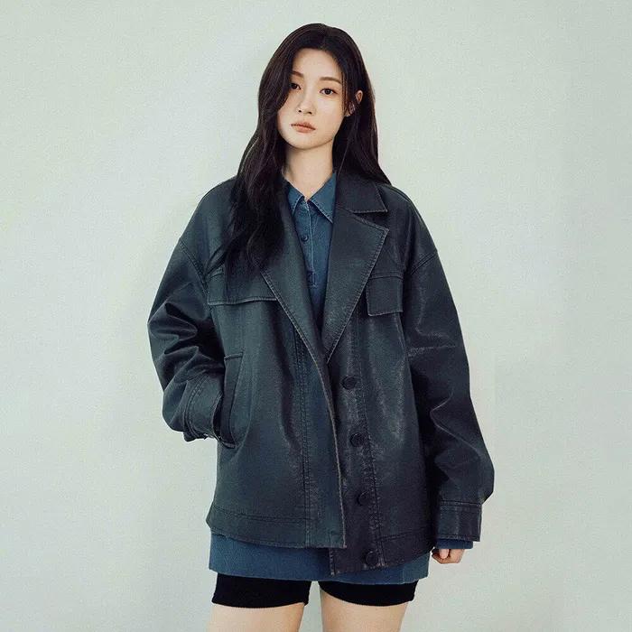 빈티지 레더 점퍼 NEL5AM832_94