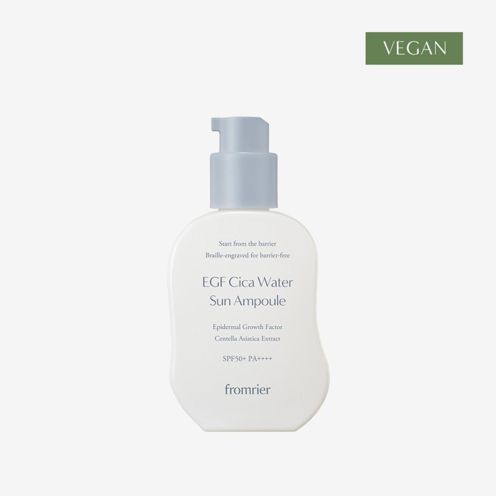 [9월 중순 재입고] 비건 투명 선크림 프롬리에 EGF 시카 워터 선앰플