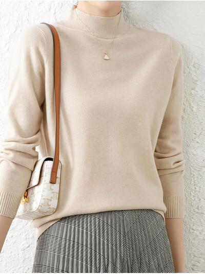 KARRA 하프넥데일리니트_KF4FKN061C-F