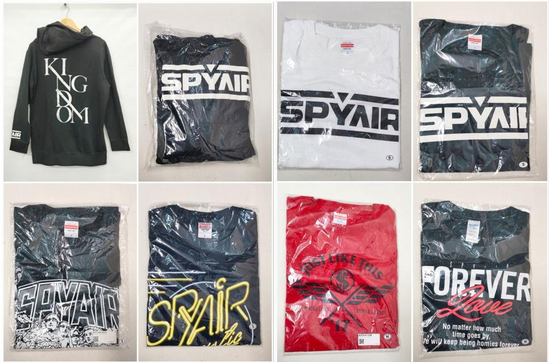 【中古品】SPYAIR Tシャツ・パーカー 8点 まとめ  ※バラ売り不可【浜館19-816】