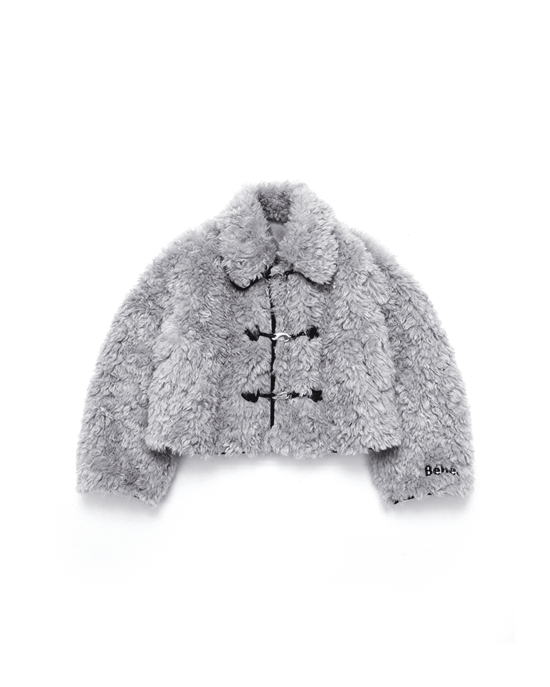 2차 [Pre-order_10/20일 순차배송] Bébé Fur Shearing Jacket [GREY]