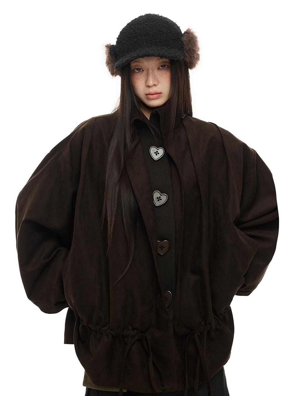 Sweetheart Button Jacket