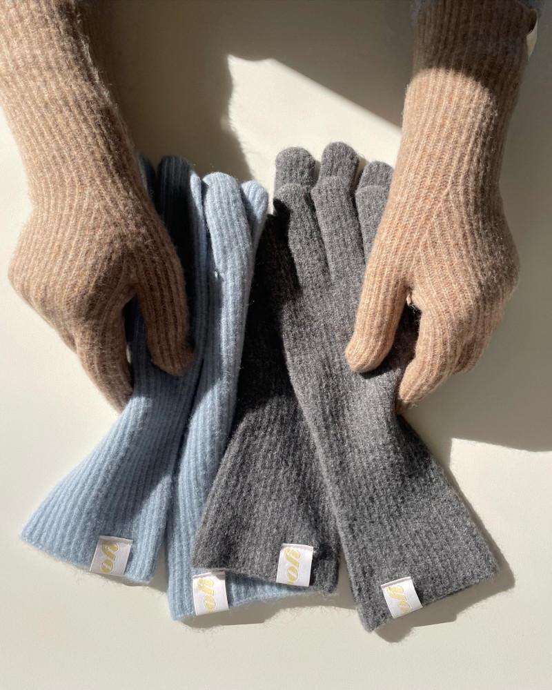 new 겨울 울니트 롱장갑 핸드워머 yodel 핑거홀 스마트폰 터치장갑
