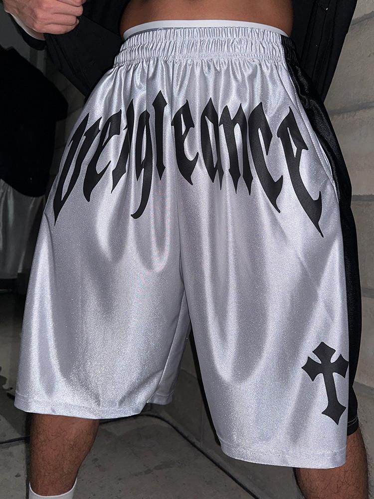 샤틴 크로스 져지 반바지 3COLOR 빅사이즈 짐웨어 밴딩팬츠 도프룸