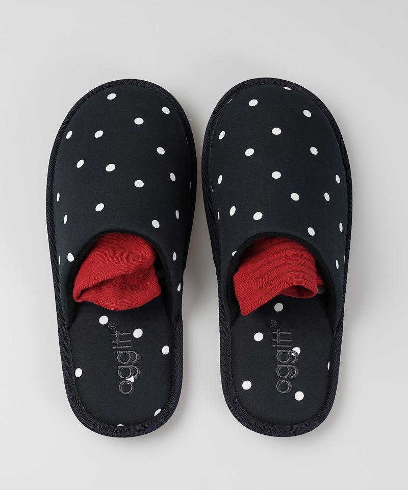 [12/23 예약 출고] (uni)머쉬 룸 슬리퍼 킨 도트