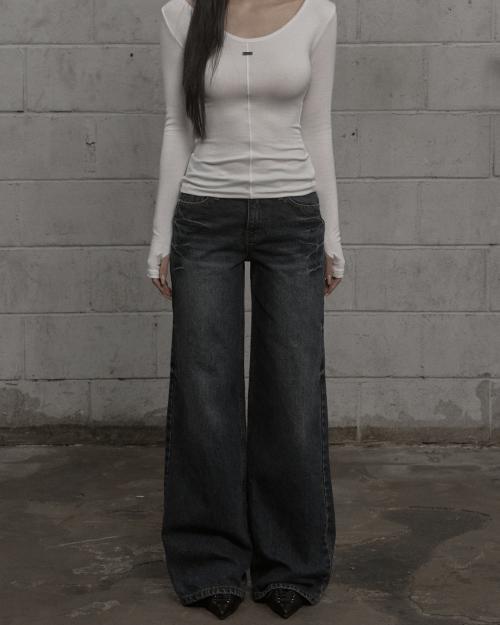 Record Straight Denim (blue)