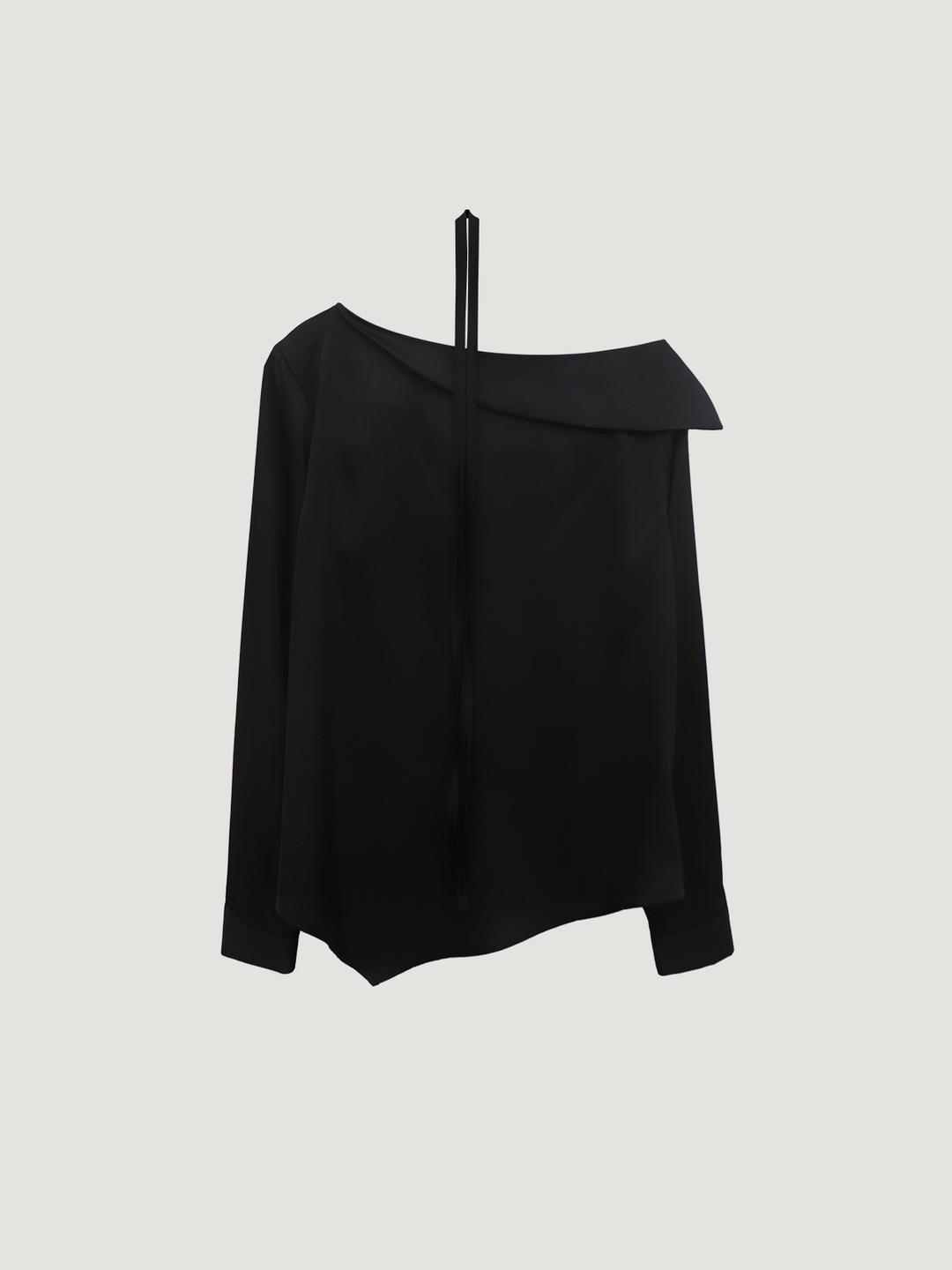 [M사이즈 추가][1차리오더]Grace One Shoulder Blouse