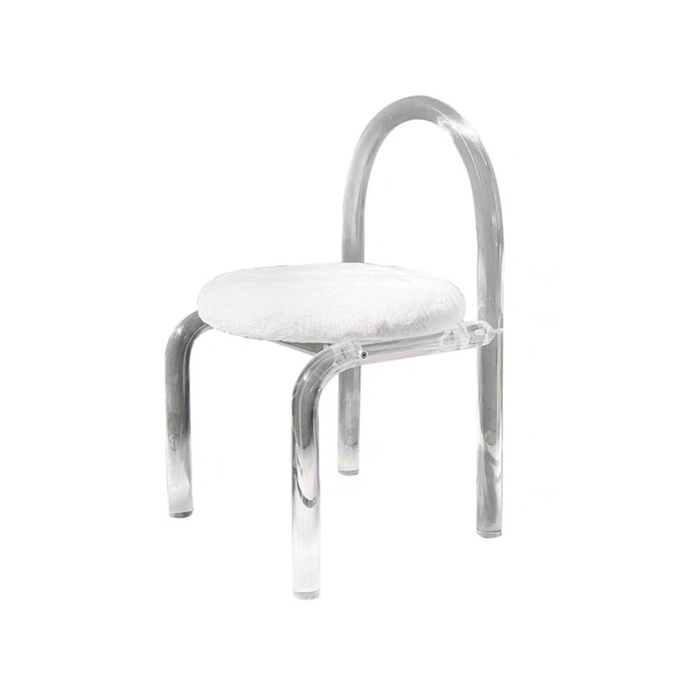 [모모피너츠] ☆무료배송☆ Crystal Chair 데이지의자 인테리어 체어 카페 인테리어 투명의자