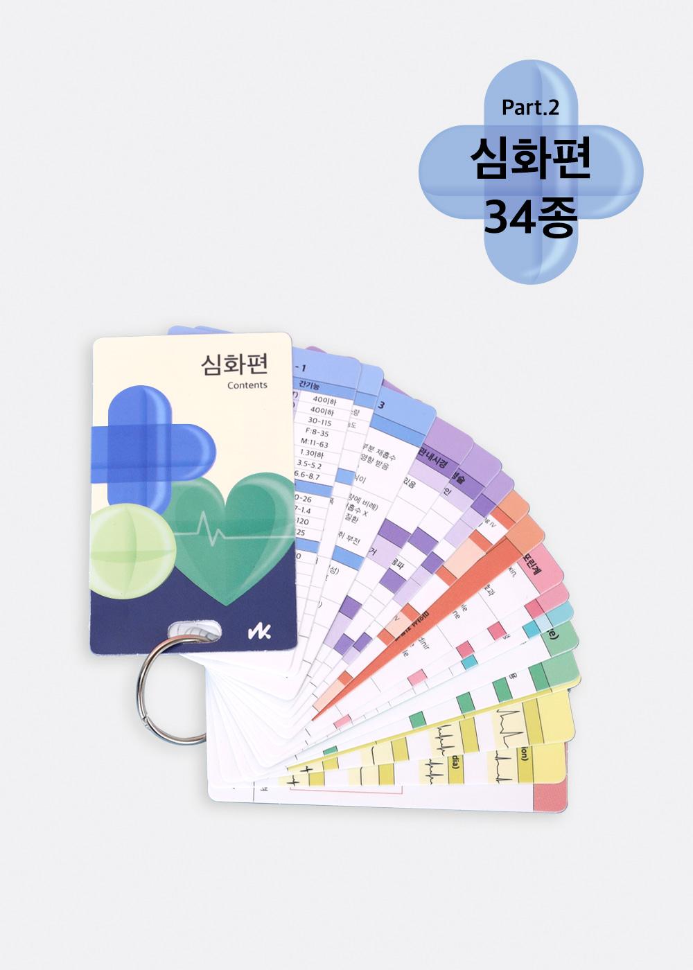 간호 지식 카드 심화편 34종