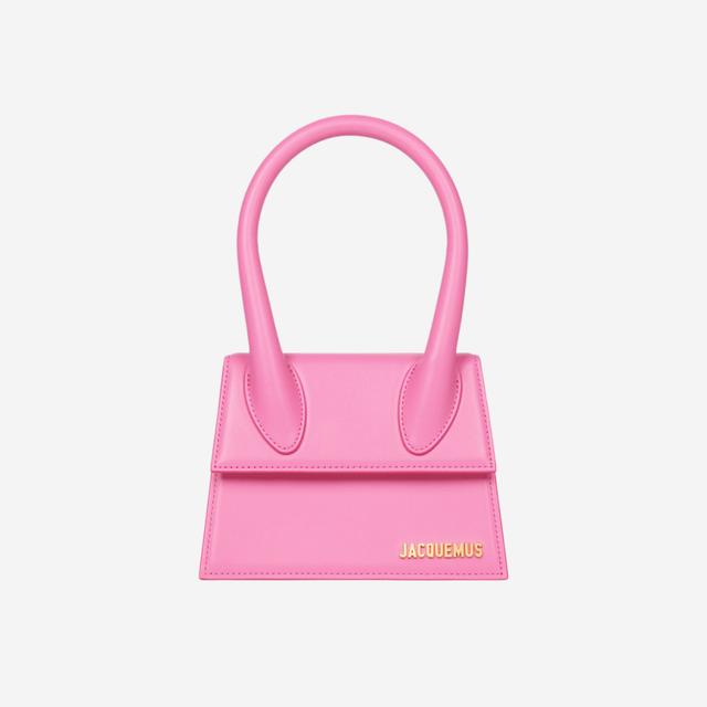 Jacquemus Le Chiquito Moyen Signature Handbag Pink