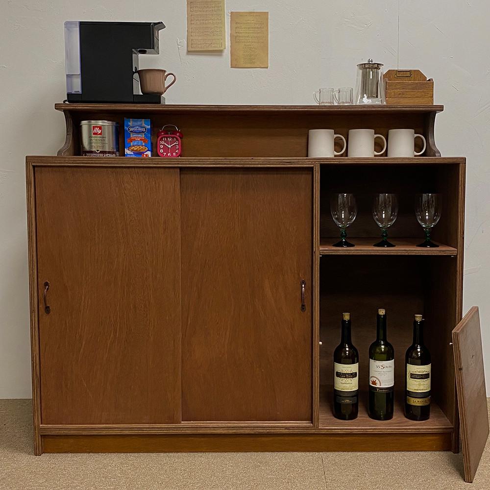 45팩토리 리브라[floor cabinet] 라왕합판 단 수납장 & 장식장 빈티지 카운터, 계산대 ,엔틱,레트로