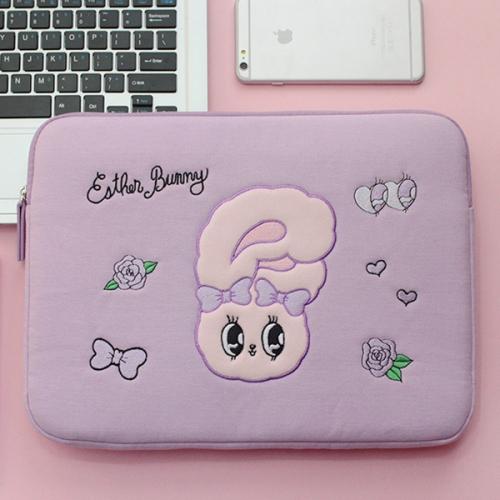 에스더버니 캔버스 15인치 노트북파우치