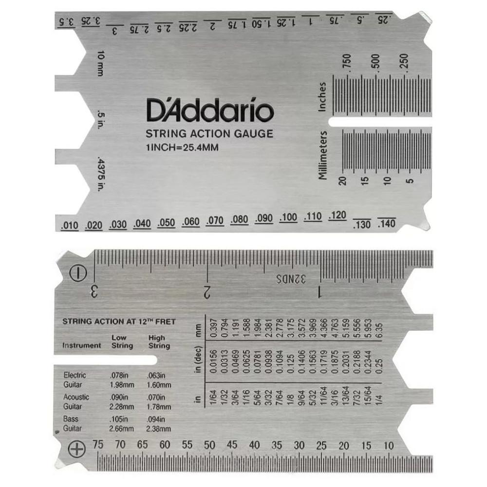 다다리오 기타줄높이 측정자 스트링 액션게이지 현고측정기 기타관리용품
