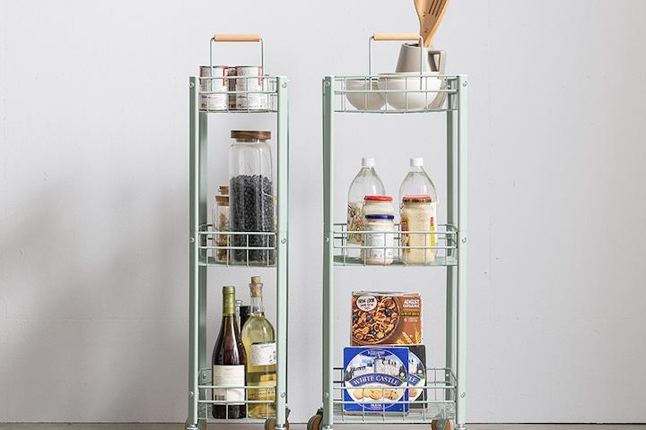 듀크 이동식 3단 트롤리 웨건 210 310 사이즈