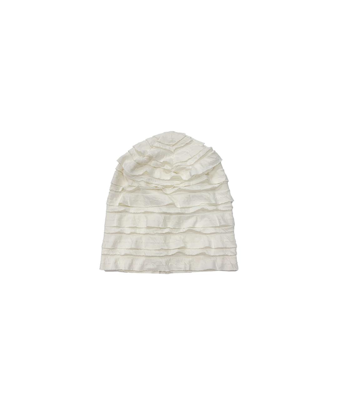 S/NO.29 PLEATS BEANIE, IVORY