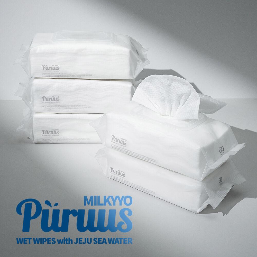 푸루스 물티슈 60매 10개입