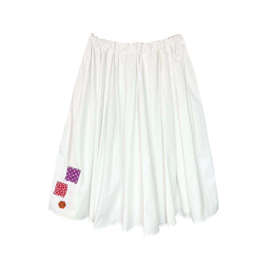 Podo-berry pluffy skirt