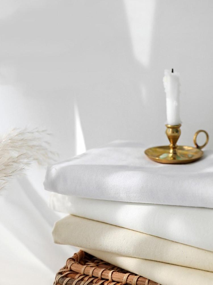 삼식이원단 대폭 워싱 광목 생지 면 무지원단 연습용원단 내추럴 화이트 아이보리 배경천 마더네이처 30수 평직 4종 160273